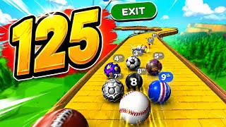 Going Balls - speedRun challenge Gameplay Level 125 screenshot 1