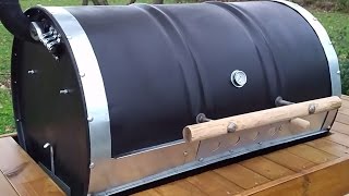 How to build a Barrel BBQ Chulengo (DIY- Plans Included) based on the Argentinian Parrilla de Tambor