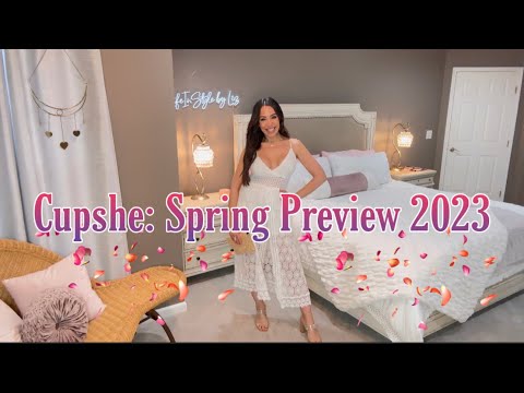 Cupshe Spring Preview Swimwear and Spring Break Haul & Try-On w/ Discount Code #cupshe #swimwear