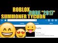 Promo Codes For Summoner Tycoon Roblox