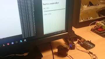 Nodebots - Controlling a servo with  NodeJs+Socket.IO+Angularjs+Arduino