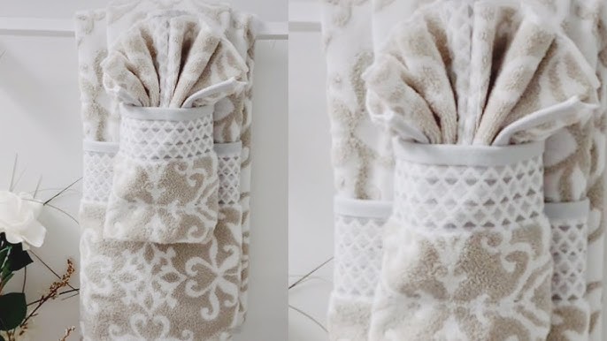 How to Fold Towels Decoratively: 6 Cute and Chic Folding Patterns