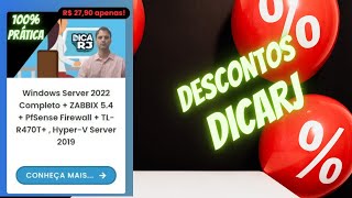 Hyper-V Server 2019 em Workgroup - Módulo novo do curso Windows Server 2022 + PfSense + Zabbix + AD