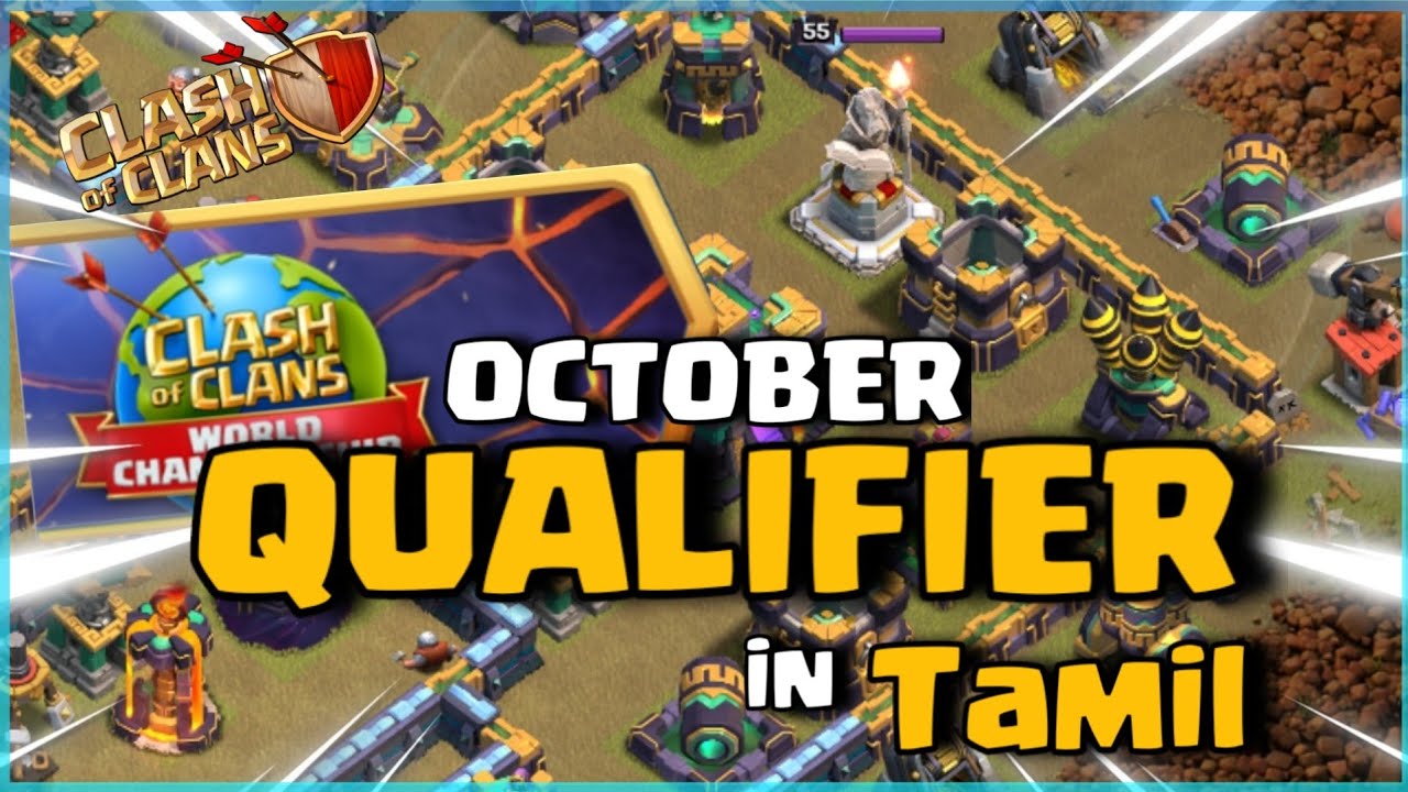 October qualifier coc in Tamil |clash of clans|