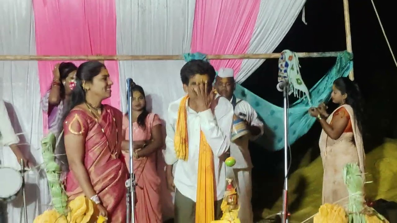 काय काॅमेडी केली बघा संजू भाऊ संतोष बजारे सविता साळुंके यांनी बघाल तर नक्की हसाल 🤣🤣🤣🤣