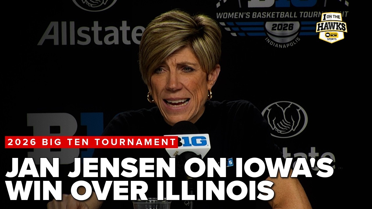 Jan Jensen on Iowa's Big Ten Tournament win over Illinois