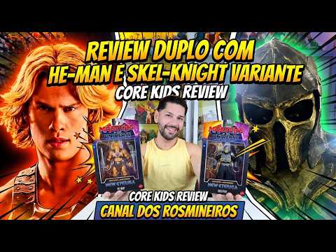 HE-MAN AND SKEL-KNIGHT CORE MOVIE VARIANT: The Mystery of the Core Variant! ⚔️ REVIEW AND COMPARI...