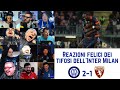 Tifosi dell’Inter in festa dopo INTER MILAN 2-1 TORINO | Quarti di finale Coppa Italia