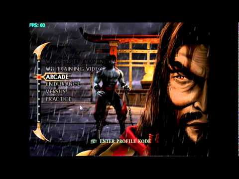Mortal kombat armageddon full speed on dolphin emulator - YouTube