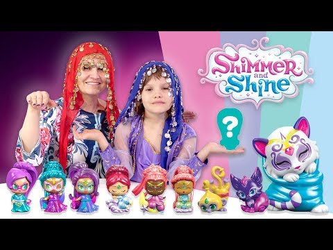 Shimmer Shine Teenie Genies Figurki Akcesoria Fisher Price