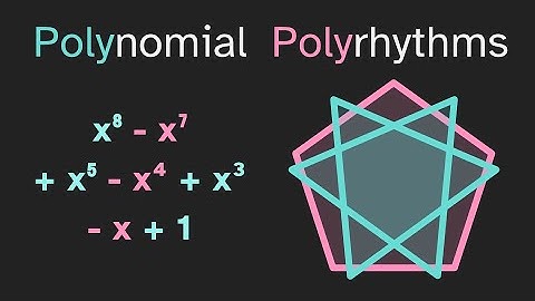Making Polyrhythms with Advanced Math