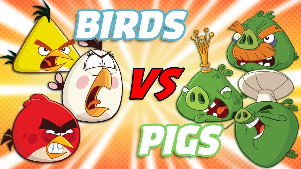 The Ultimate Showdown Angry Birds vs Pigs