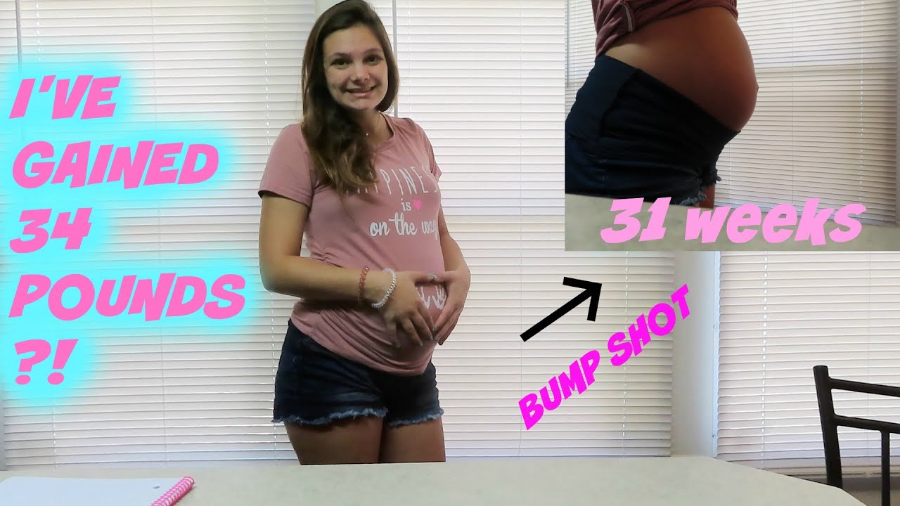 Pregnancy Update Belly Shot Weeks 28 31 Youtube