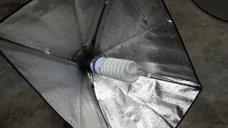 💡 Boîte à lumière (Softbox) - Déballage, présentation et installation.