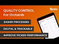 Digital Quality Control Sheets For Your Orchard With Hectre