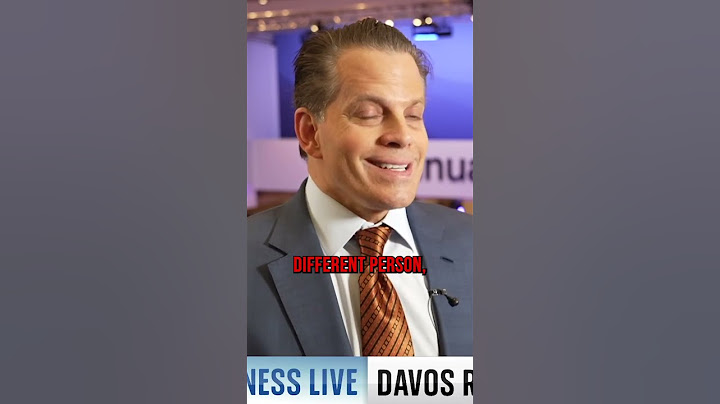 This Trump Presidency Will Be Better? I Anthony Scaramucci