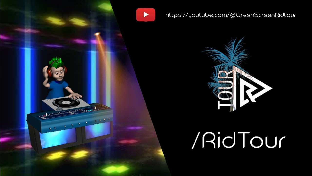 Disc Jockey Animation_01_Green Screen_RidTour - YouTube