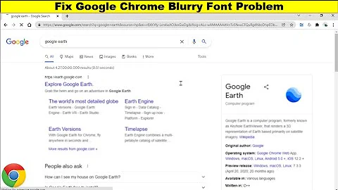 How to Fix Google Chrome Blurry Font Rendering on Windows