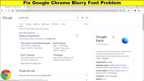 How to Fix Google Chrome Blurry Font Rendering on Windows