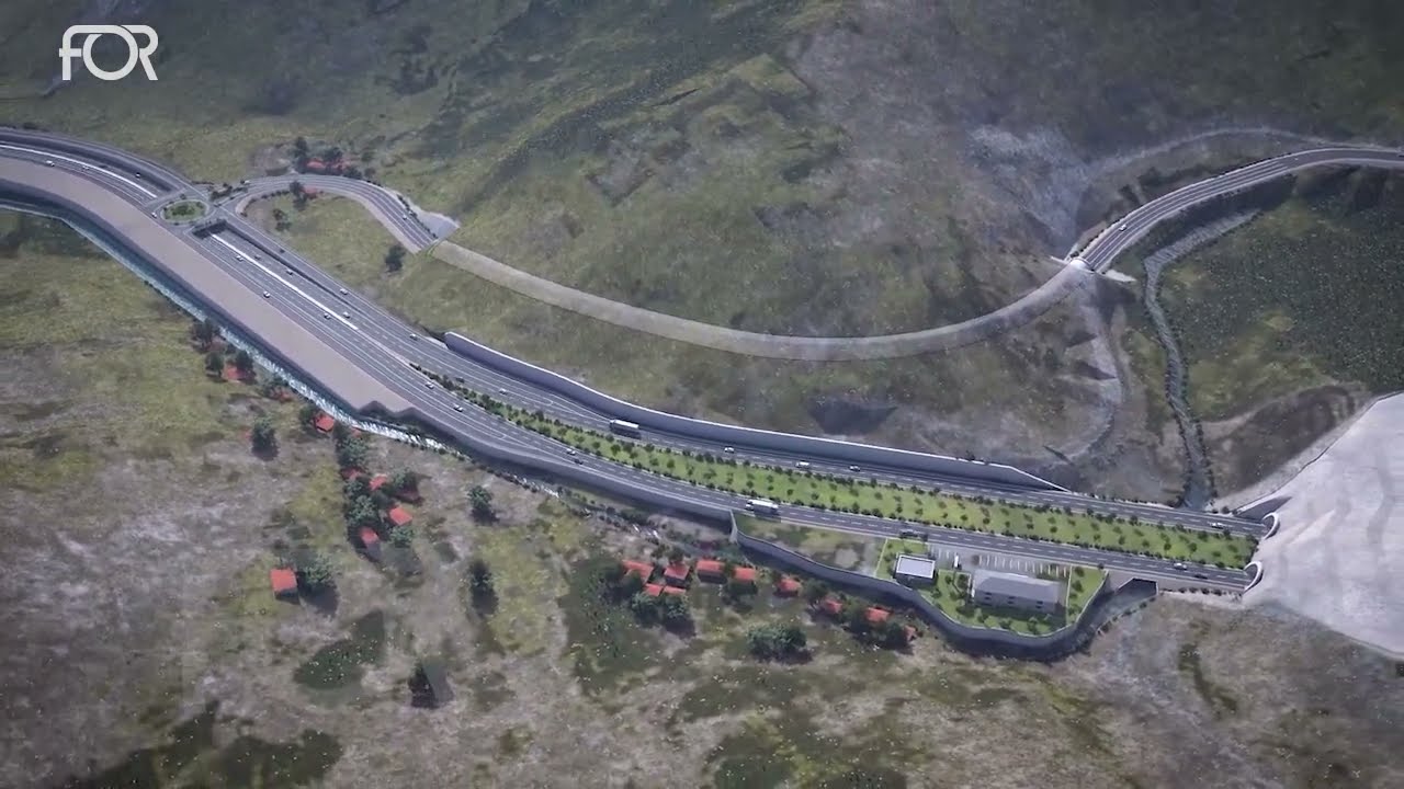 GİRESUN EĞRİBEL TÜNELİ ANİMASYONU