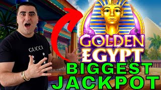 BIGGEST JACKPOT EVER For Golden Egypt Grand Slot Machine screenshot 4