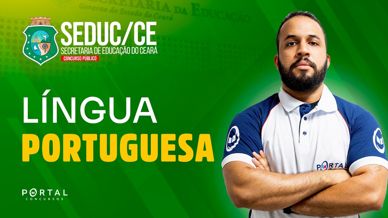 CONCURSO SEDUC/CE: LÍNGUA PORTUGUESA | Com o Profº. Anderson Oliveira