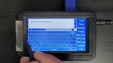 SNEED-JET Titan T6 Series Printer - Setting up Barcodes