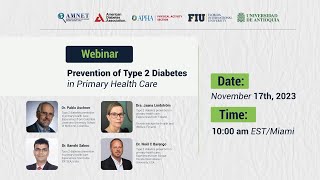 Webinar: Prevention of Type 2 Diabetes in Primary Health Care