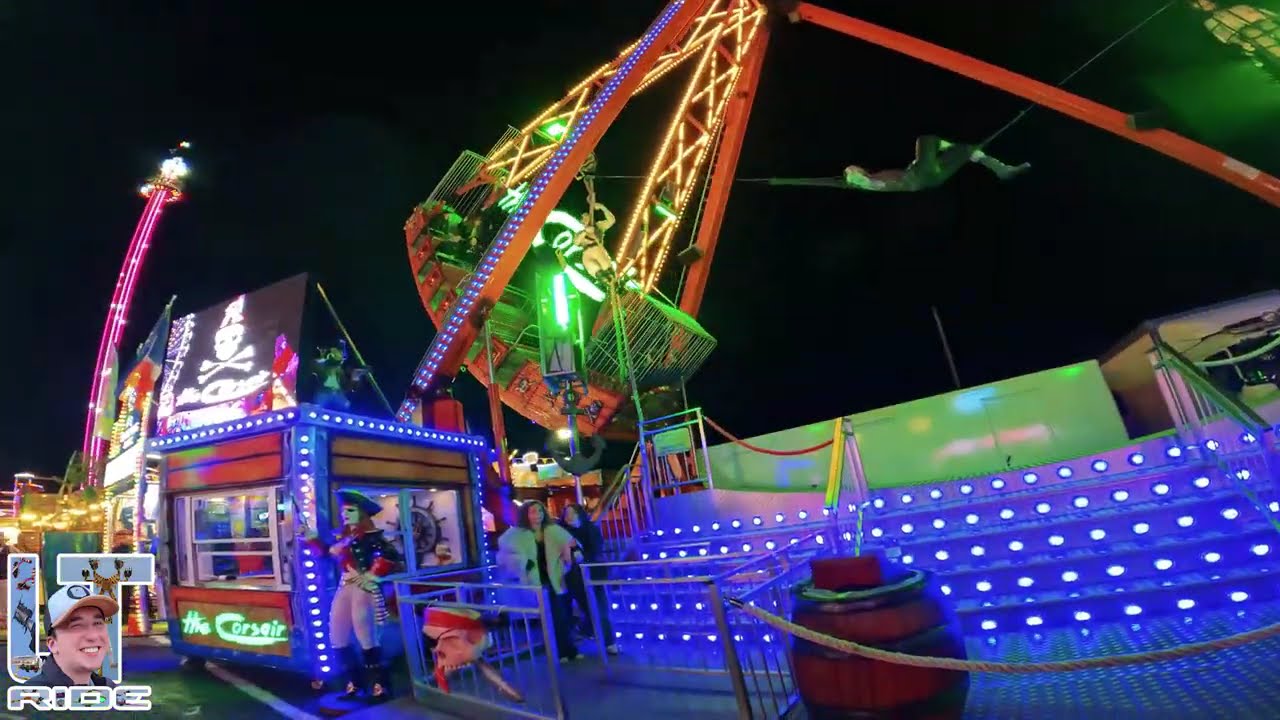 Manège THE CORSAIR - Foire Saint-Romain, Rouen 2025 | Off ride