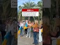 Demonstration held in Gran Canaria against incoming hantavirus-hit cruise ship. #Hantavirus #Shorts