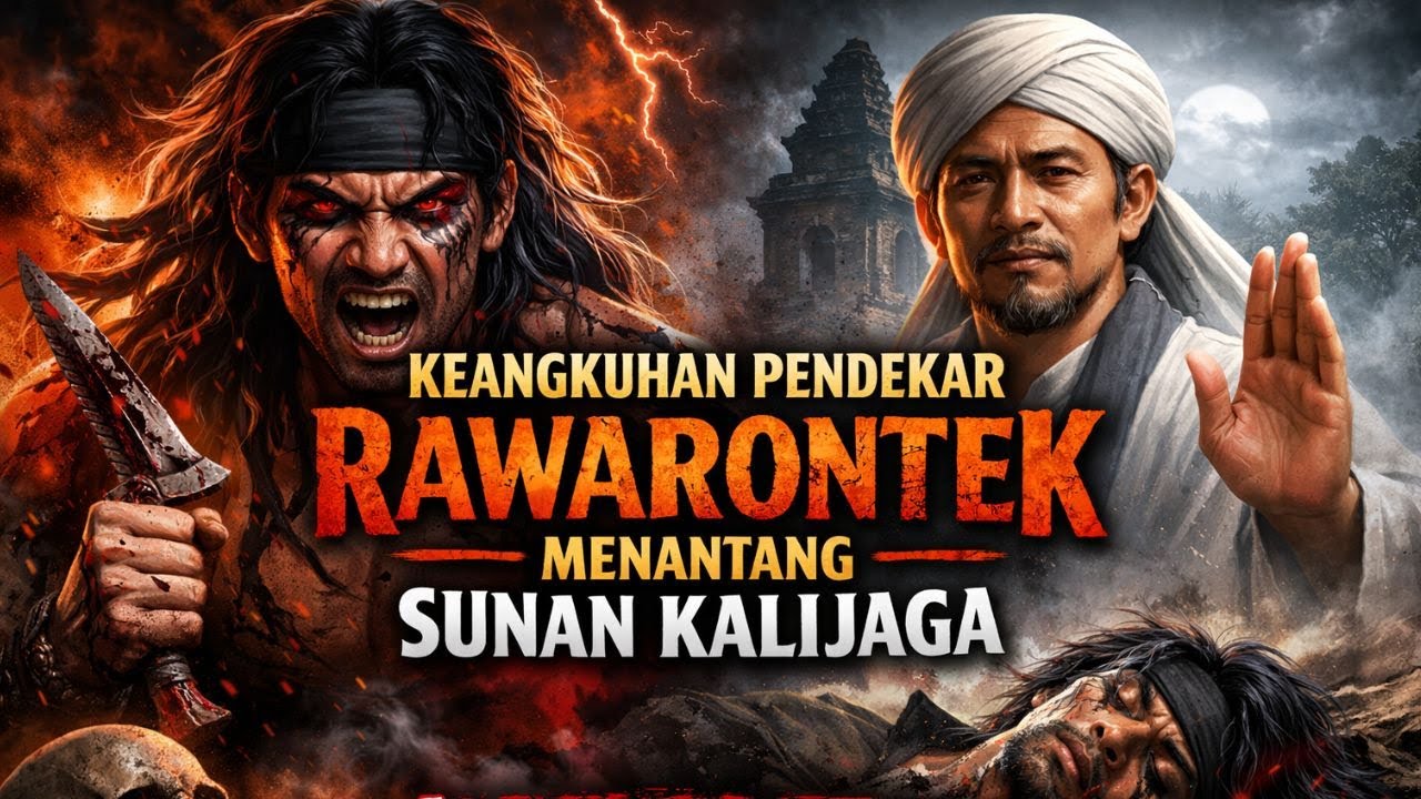 TRAGIS❗Pendekar Rawarontek Menantang Sunan Kalijaga