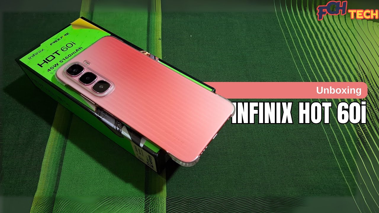 Unboxing Infinix Hot 60i Indonesia, HP 1 jutaan dengan desain yang cakep!