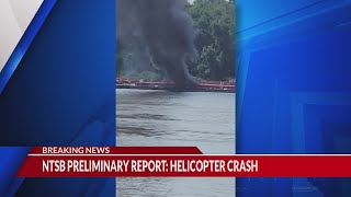 Preliminary NTSB report details fatal helicopter crash in West Alton