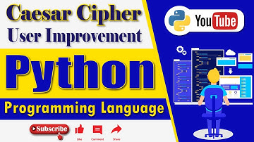 Caesar Cipher: Encryption and Decryption In Python (Hindi) | User Improvement | #YouTube