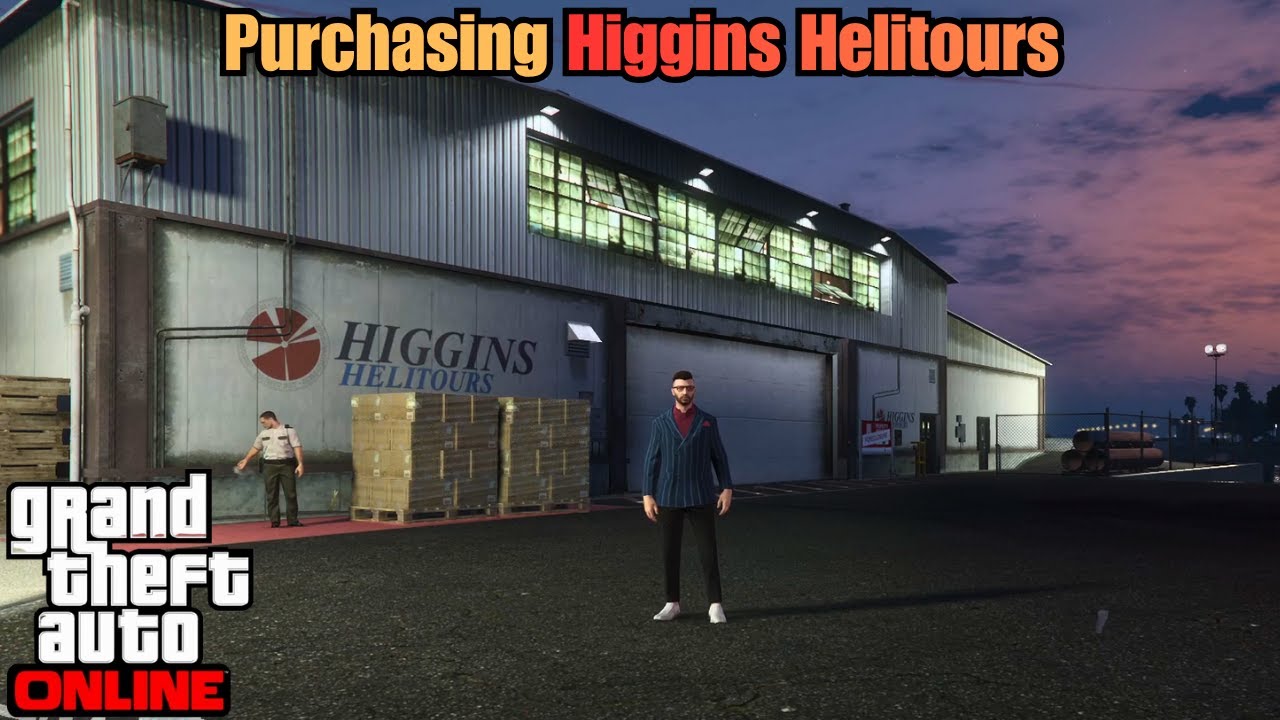 GTA Online || Purchasing Higgins Helitours