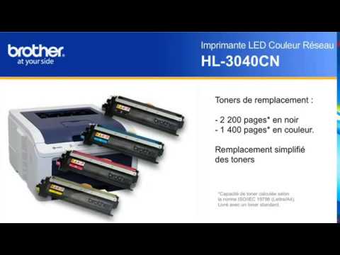 Imprimante laser Couleur Brother HL-3040CN