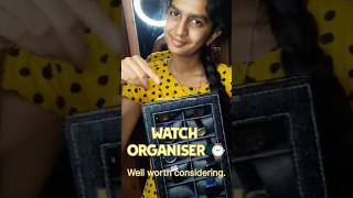 Premium Watch Organizer Unboxing ⌚ | Budget-Friendly Luxury Storage Solution ✨ #youtubeshorts