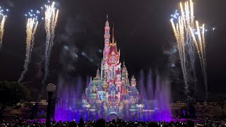 [4K HDR] Momentous - 2023 Full Pyro Version with Pre-show【Hong Kong Disneyland】