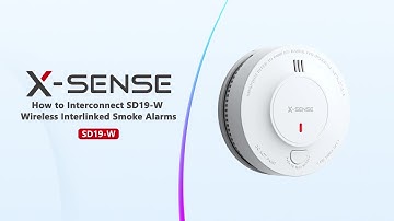 How to Interconnect SD19-W Wireless Interlinked Smoke Alarms？