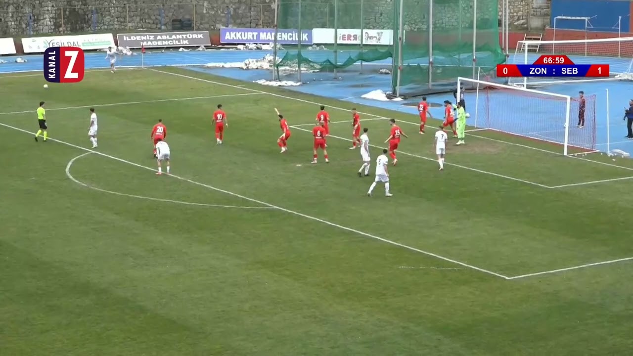 ZONGULDAKSPOR FK, SEBAT GENÇLİKSPOR’A 4-0 MAĞLUP OLDU