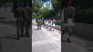 Evzones Greek Presidential Guard Τomb of Unknown Soldier Monument in Athens 17 - 5 - 2026