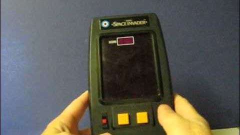 Sale Item Demo - Entex Space Invader 1980 Vintage Electronic Game
