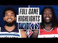 TIMBERWOLVES At WIZARDS FULL GAME HIGHLIGHTS December 1 2021