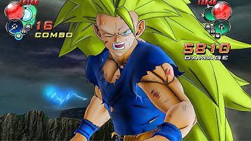 Dragon Ball Z Ultimate Tenkaichi - Super Saiyan 3 GOTENKS vs. GOKU SSj3 [Requested] #dragonballz