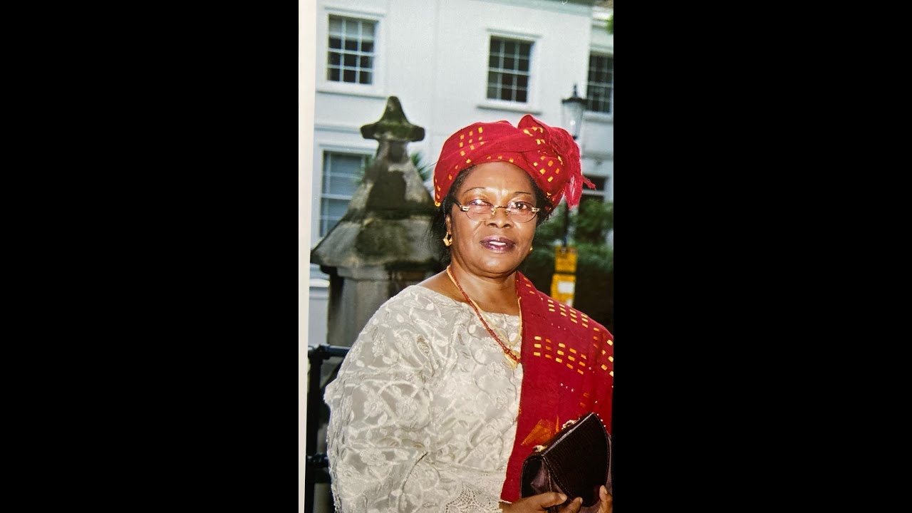 COMMENDATION SERVICE FOR MAMA EDITH OKUWA - YouTube