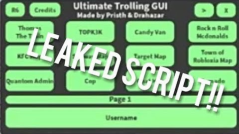 Ultimate Trolling Gui Tutorial (Part 2)