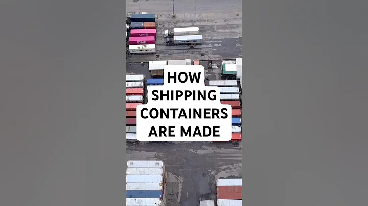 How Shipping Containers Are Made! 🚢
