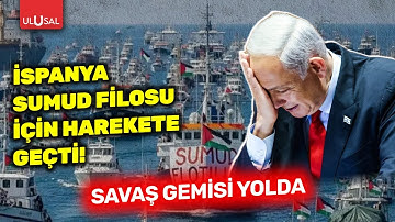 İspanya Sumud Filosu için harekete geçti! Harekat gemisi yola çıktı