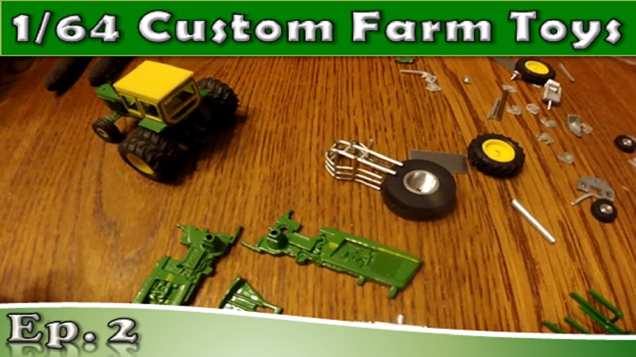 Custom 1 64 Farm Toys Pulling Tractor