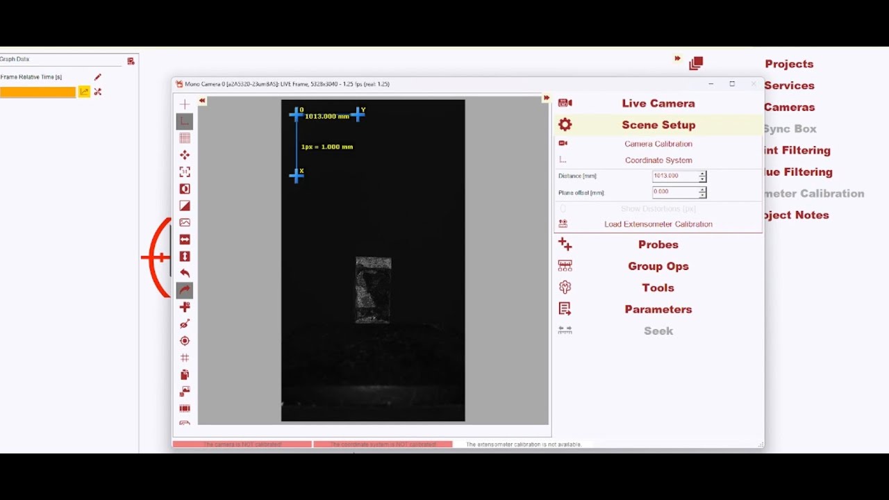 Extensometer In Computer Video Extensometer Software set-up and how to use Video Extensometer on ...